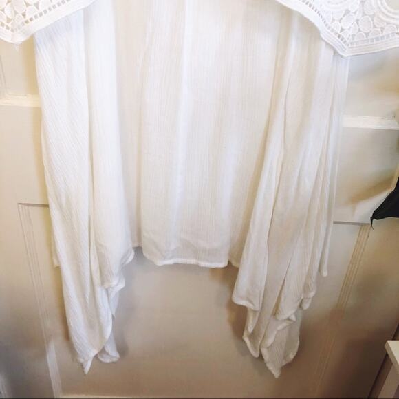 Francesca's Alya White Boho High Low Dress - Picture 2 of 15